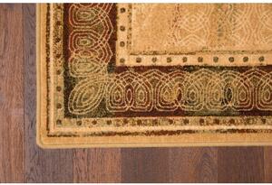 Kusový koberec vlněný Dywilan Omega Lava Medový Rozměr: 200x300 cm
