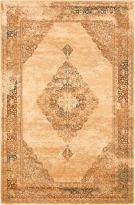 Kusový koberec vlněný Dywilan Omega Stila Krémový Rozměr: 170x235 cm