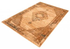 Kusový koberec vlněný Dywilan Omega Stila Krémový Rozměr: 170x235 cm