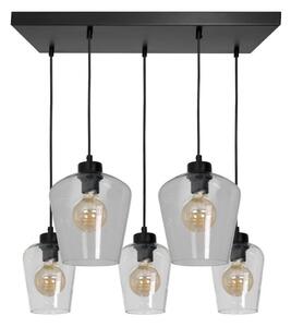 Lustr na lanku SANTIAGO 5xE27/60W/230V čirá