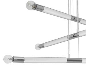 Lustr na lanku BASTONE WHITE 6xE14/40W/230V