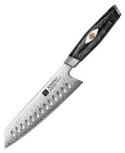 Santoku nůž XinZuo Li X04 7"