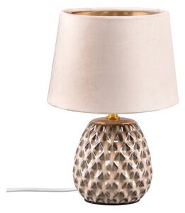Béžová stolní lampa (výška 27 cm) Ariana – Trio