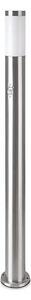 Venkovní lampa se senzorem 1xE27/60W/230V IP44 110cm matný chrom