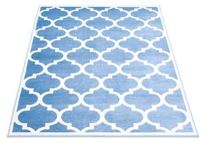 Moderní kusový koberec Agnella Riviera Maroco Lazur Rozměr: 133x195 cm