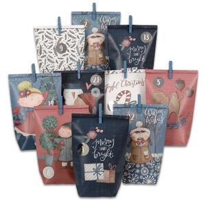 Papierdrachen Adventní kalendář DIY - Merry and Bright PPD109