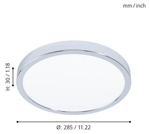 Eglo 99266 - LED Koupelnové stropní svítidlo FUEVA 5 LED/20W/230V IP44