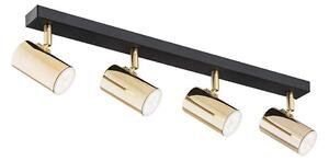 Argon 1688 - Bodové svítidlo LAGOS 4xGU10/5W/230V mosaz/černá