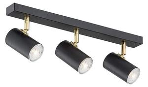 Argon 1476 - Bodové svítidlo LAGOS 3xGU10/5W/230V černá/mosaz