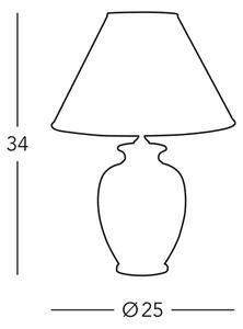 Kolarz 0014.73S - Stolní lampa GIARDINO 1xE27/60W/230V