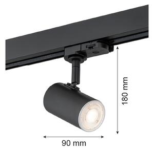 Argon 4329 - Bodové svítidlo do lištového systému HORTA 1xGU10/5W/230V černá