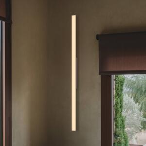 Vibia LED nástěnné světlo SPA, délka 121 cm, béžové, IP44 2 700 K, stmívatelný, Krémová / jantar, Koupelna, Hliník, Moderní