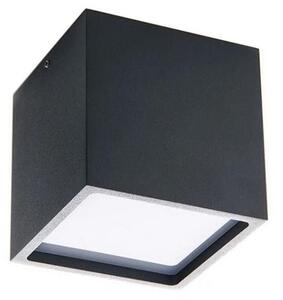 LED2 - LED Venkovní stropní svítidlo CUBE LED/12W/230V antracit IP54