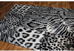 Balta Kusový koberec BCF FLASH 33307/177 Zvířecí kůže šedý Rozměr: 120x170 cm