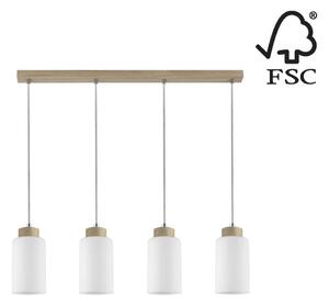 Spot-Light 1720474 - Lustr na lanku BOSCO 4xE27/60W/230V