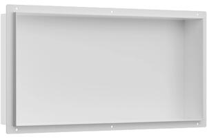 Zápustná polička/nika do obkladu - bílá matná - 60x30x10 cm