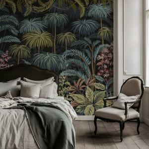 Fototapety Hustá tropická zeleň s velkými listy, Fototapety příroda, w05116 : uwalls.cz