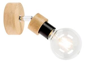 Spot-Light 2834174 - Nástěnné bodové svítidlo MARJOLAINE 1xE27/25W/230V dub