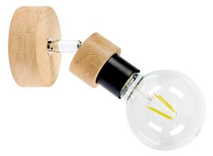 Spot-Light 2834174 - Nástěnné bodové svítidlo MARJOLAINE 1xE27/25W/230V dub