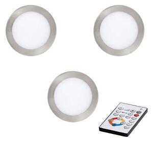 Eglo 78737 - SADA 3x LED Stmívatelné podhledové svítidlo TINUS LED/17W/230V + DO