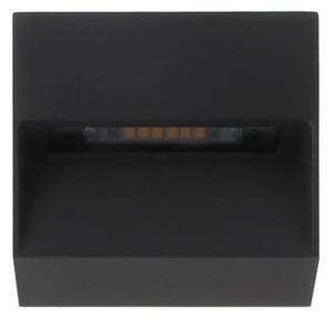 LED2 - LED Venkovní nástěnné svítidlo STEP ON LED/3W/230V antracit IP54
