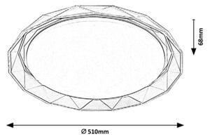 Rabalux - LED Stropní svítidlo LED/48W/230V