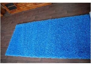 Makro Abra Běhoun SHAGGY 5cm modrý Šíře: 110 cm