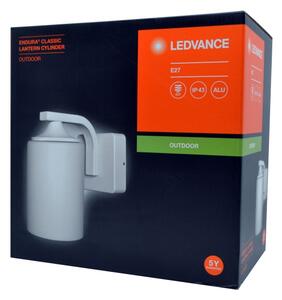 Ledvance - Venkovní nástěnné svítidlo CYLINDER 1xE27/60W/230V IP43 bílá