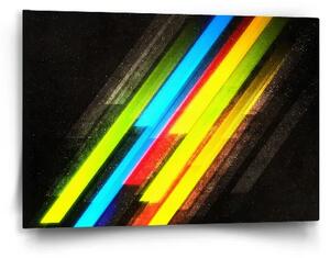 Sablio Obraz Pruhová abstrakce - 60x40 cm