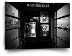 Sablio Obraz Telefonní budka - 60x40 cm