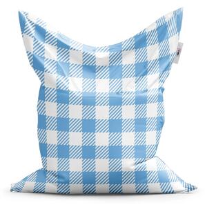 Sablio Sedací vak Classic Košilový vzor - 150x100 cm