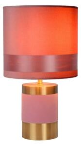 Lucide 10500/81/66 - Stolní lampa EXTRAVAGANZA FRIZZLE 1xE14/40W/230V růžová