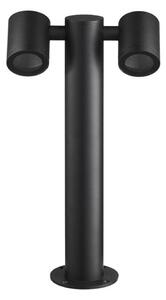 Venkovní lampa KETTO 2xGU10/60W/230V IP44 černá