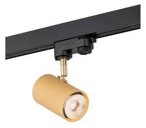 Argon 4323 - LED Bodové svítidlo do lištového systému HAGA LED/9W/230V zlatá