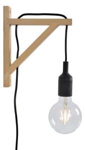 Lucide 08208/01/30 - Nástěnné svítidlo FIX WALL 1xE27/60W/230V černá