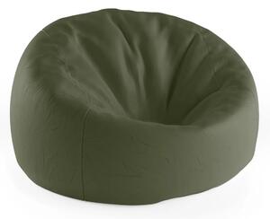 Sablio Sedací vak Cocoon Olivově zelená - 75 x 45 x 35 cm