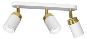 Bodové svítidlo RENO 3xGU10/8W/230V bílá/zlatá