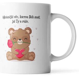 Sablio Hrnek Nejkrásnější věc, kterou Bůh stvořil, jsi Ty a růže - 330 ml - standard