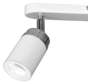 Bodové svítidlo RENO 2xGU10/8W/230V bílá/chrom