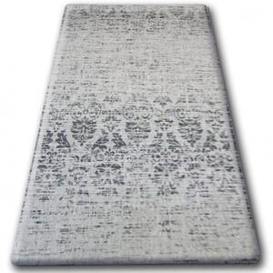 Balta Koberec Sisal Floorlux 20211 stříbrný / černý Rozměr: 80x150 cm