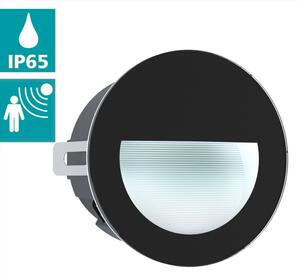 Eglo 99576 - LED Venkovní zápustné svítidlo ARACENA LED/2,5W/230V IP65 černá