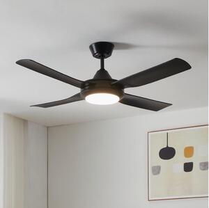 Eglo 35092 - LED Stropní ventilátor BONDI LED/20W/230V + DO černá