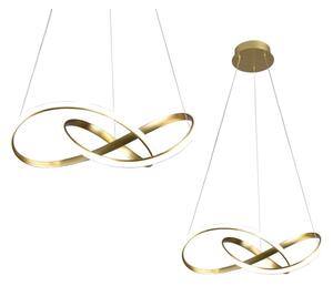 LED Lustr na lanku CAPPIO LED/36W/230V zlatá