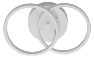 LED Přisazený lustr BARI LED/20W/230V bílá