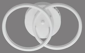 LED Přisazený lustr BARI LED/20W/230V bílá