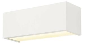 SLV BIG WHITE CHROMBO vnitřní LED nástěnné přisazené svítidlo, bílé 3000 K 1003316