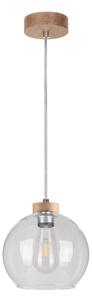 Spot-Light 18710174 - Lustr na lanku LAGUNA 1xE27/60W/230V dub