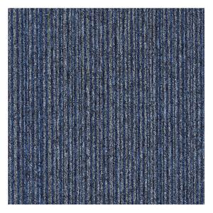 Tapibel, Kobercový čtverec Coral Lines 60360-50 modro-šedý 50 x 50 cm, chodba / předsíň