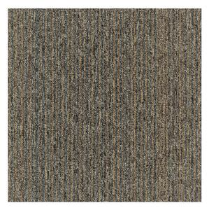 Tapibel, Kobercový čtverec Coral Lines 60309-50 hnědo-šedý 50 x 50 cm, chodba / předsíň