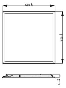 Philips - LED Stmívatelné stropní svítidlo SLIM SCENE SWITCH LED/36W/230V 2700K